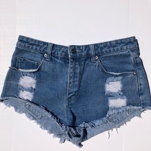 Jean shorts